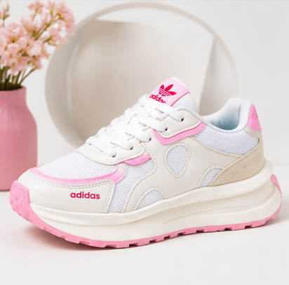 Tenis Adidas Dama Fc Blanco Rosado