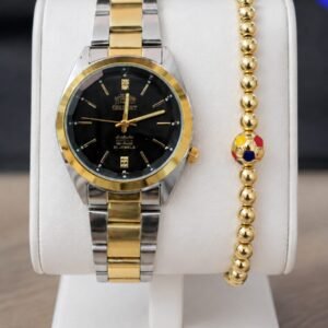 Reloj Cuarzo Hombre Orient + Pulcera