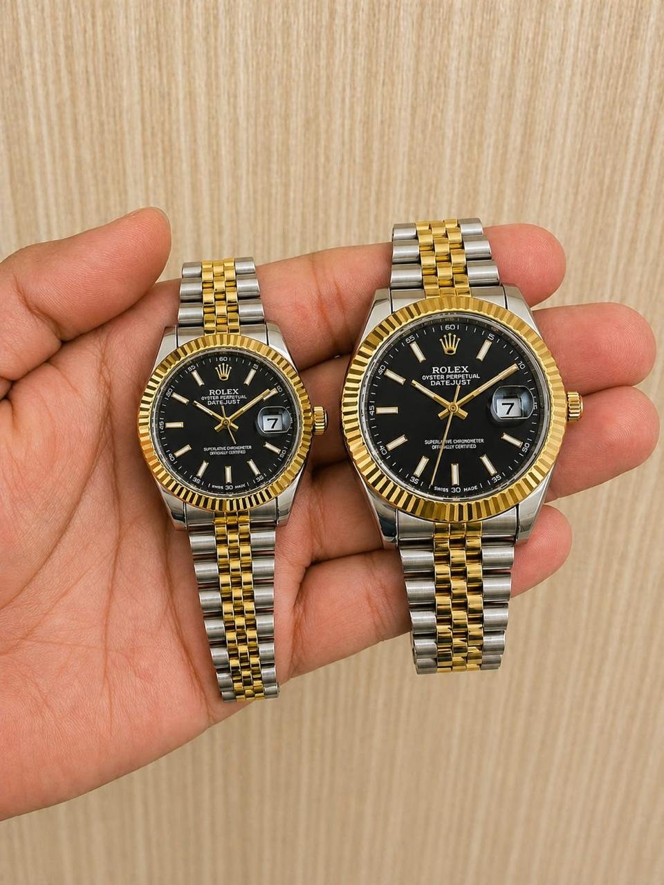 RELOJ ROLEX PAREJA EN CUARZO