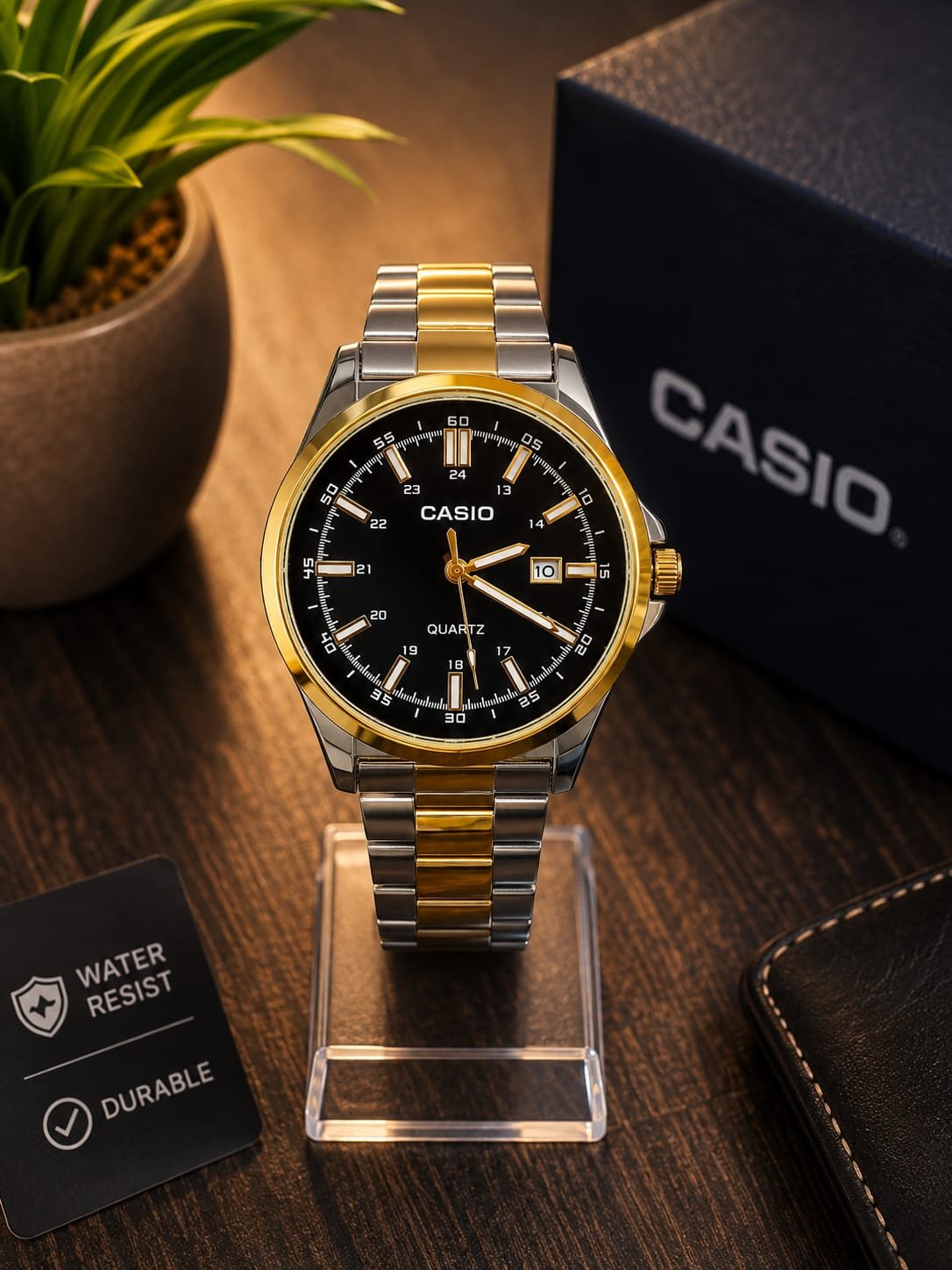 RELOJ GRANDE CASIO CABALLERO