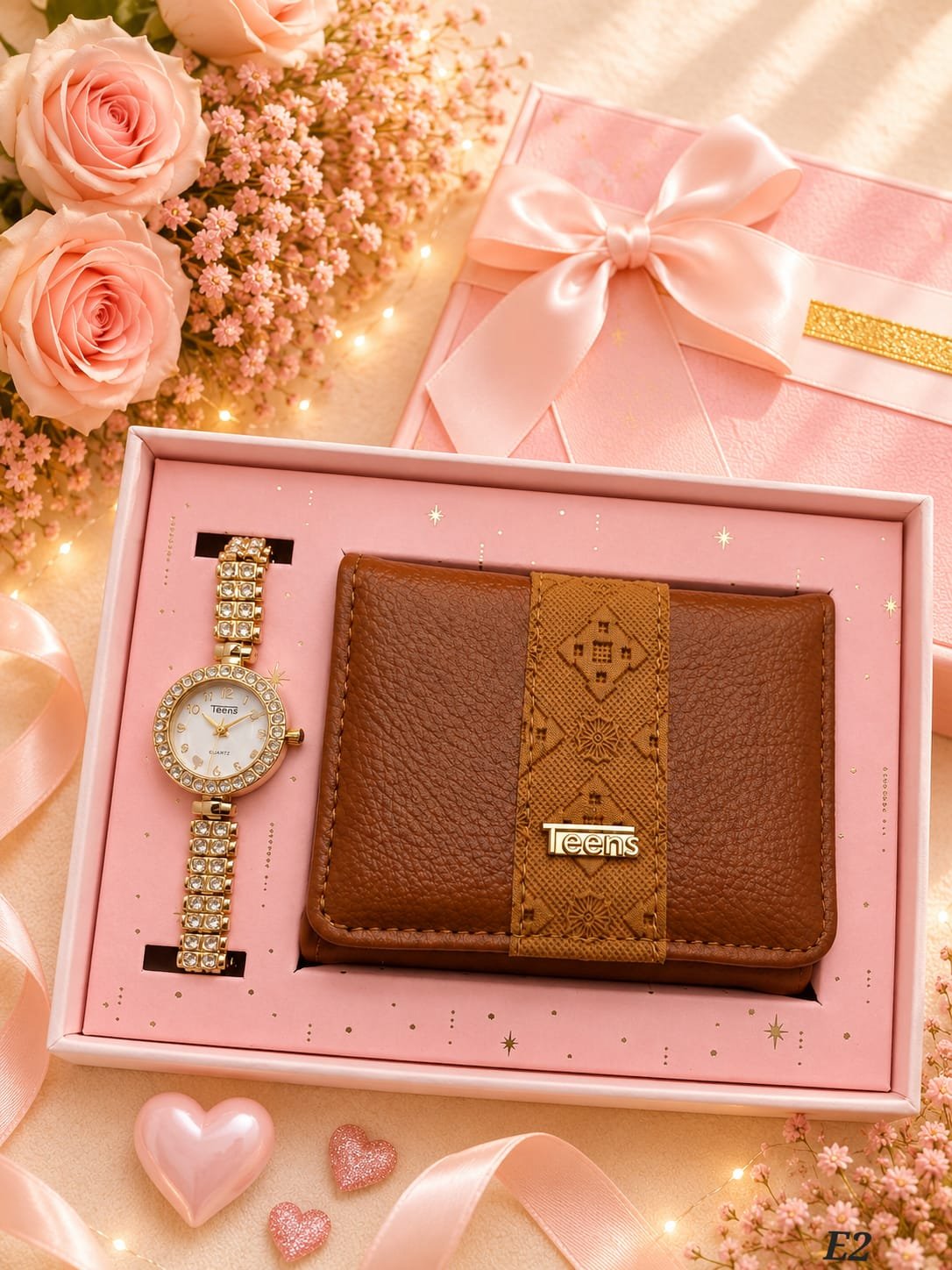Kit Estuche Reloj + Billetera De Dama - Image 6